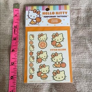 Hello Kitty temporary tattoos